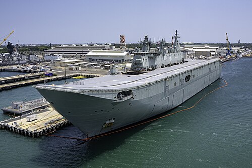 Canberra-class landing helicopter dock